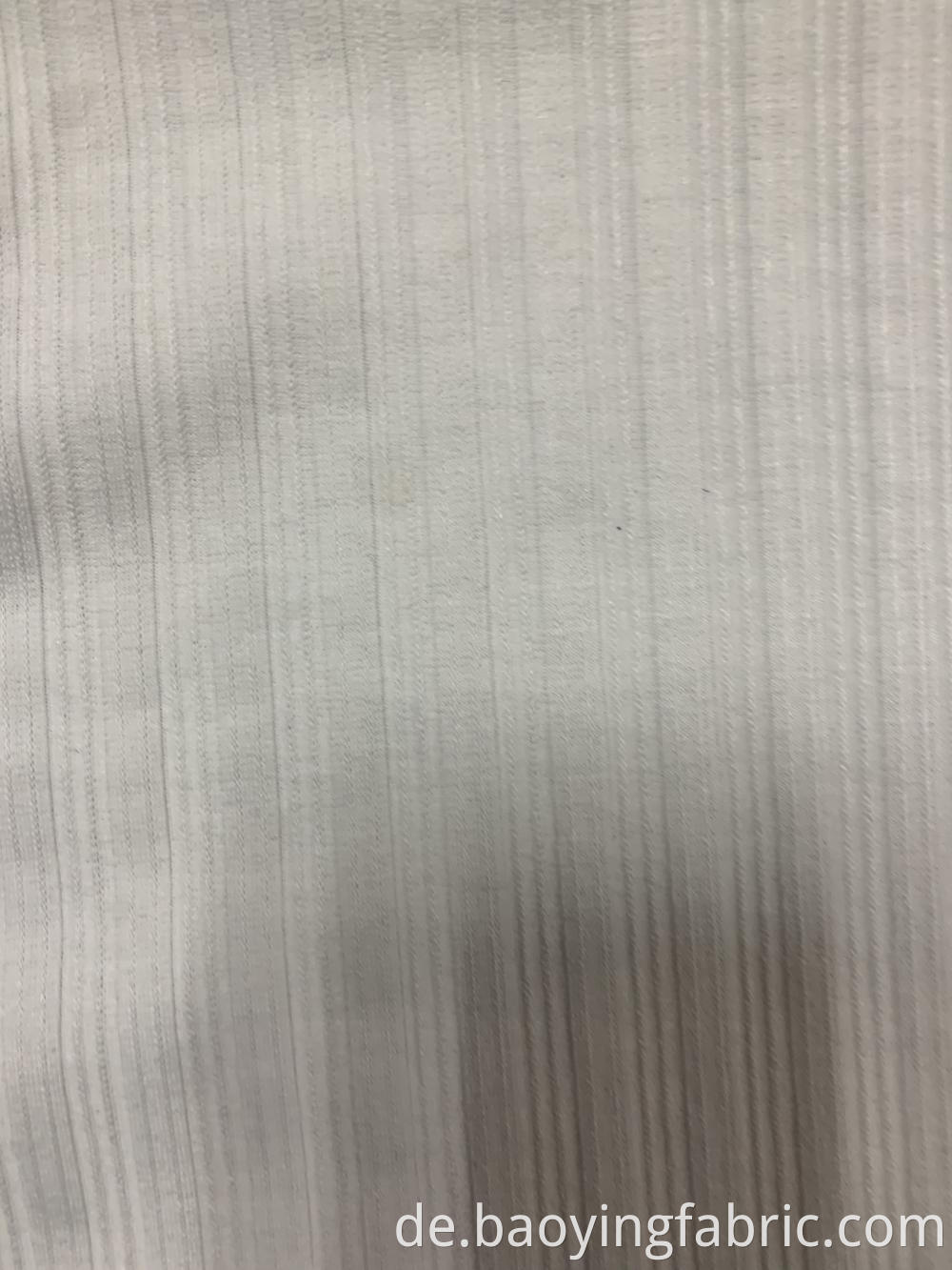 Polyester Spandex Irregular Rib Fabric